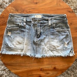 A&F Denim Skirt - 10